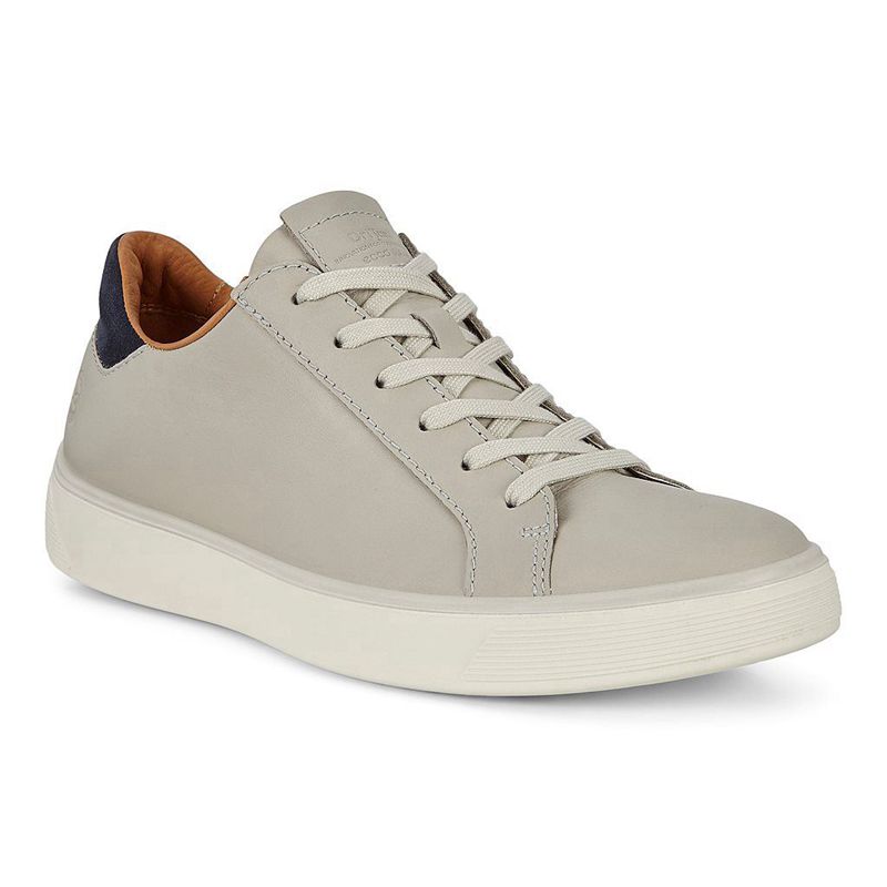 Men Casual Ecco Street Tray M - Sneakers Beige - India IBRKAX648